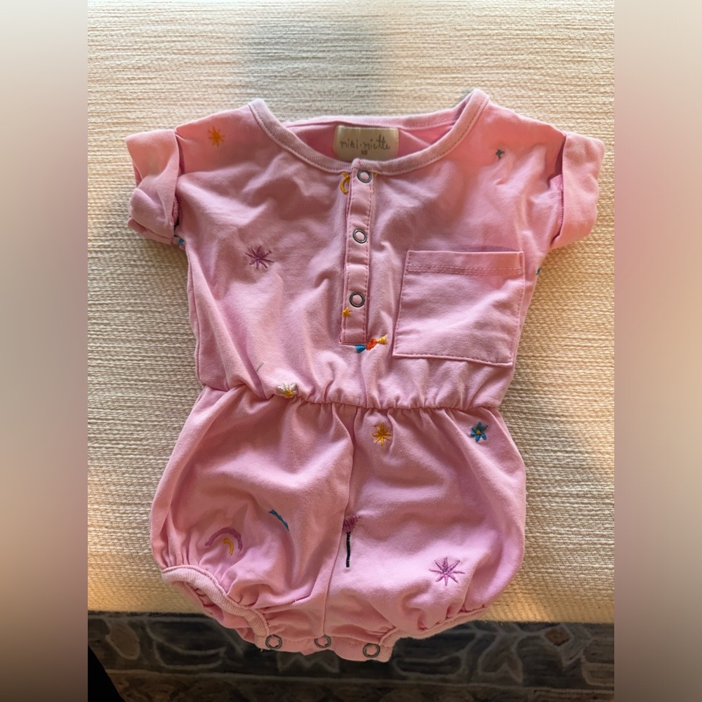 Miki Miette Romper for Newborn